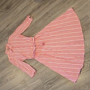 H&M Pinstripe Cotton Maxi dress